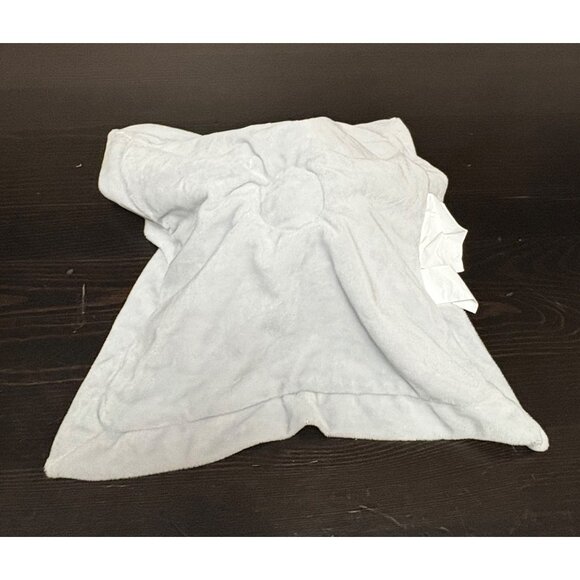 Lullaby Lane Plush Elephant Security Blanket Lovey 12"x12" Gray With Stars NWT - Picture 6 of 6